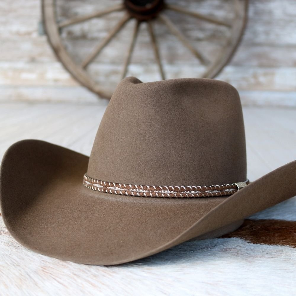 【ビッグサイズ❗️】stetson vita felt 60cm【40s⭕️】 Stetson 6X Felt Western Hat - Acoustic – Willow Lane Hat Co.
