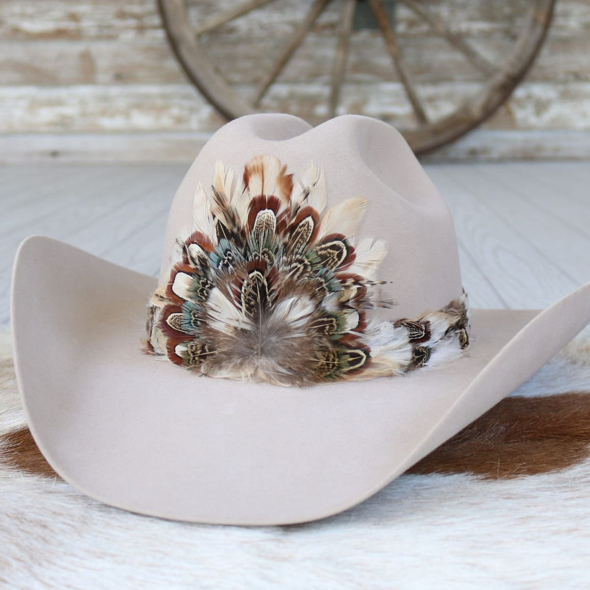 Western Feather Hat Band - Avalon