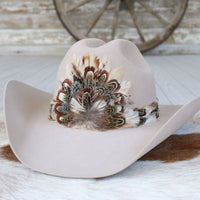 Western Feather Hat Band - Avalon