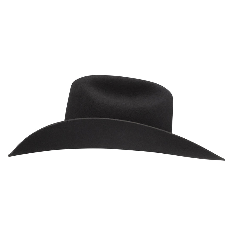 Stetson 3X Black Wool Cowboy Hat - Cattleman