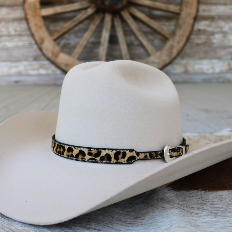 Twister Leopard Print Hat Band