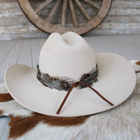 Western Feather Hat band - Spotted Eagle II