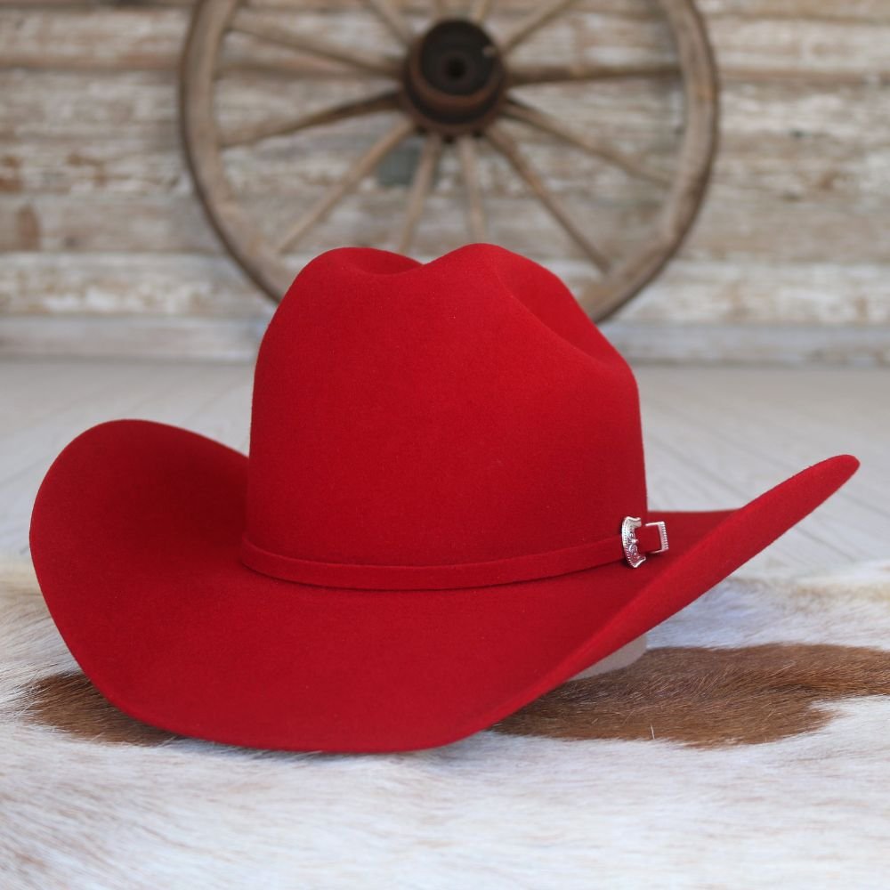 Bailey 4X Red Fur Felt Cowboy Hat