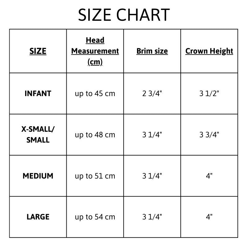 Atwood Baby Boy's Black Palm Leaf Hat