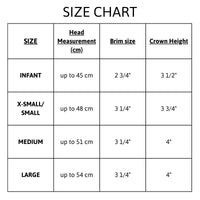 Atwood Baby Boy's Black Palm Leaf Hat