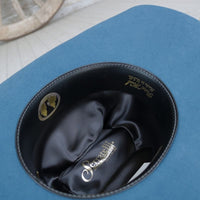 Serratelli Blue Wool Cowboy Hat