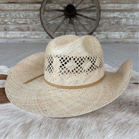 Serratelli Sisal Straw Cowboy Hat – Wheat