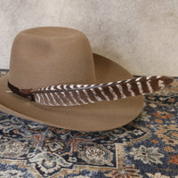 Turkey Feather Hat Accent - The Goliad