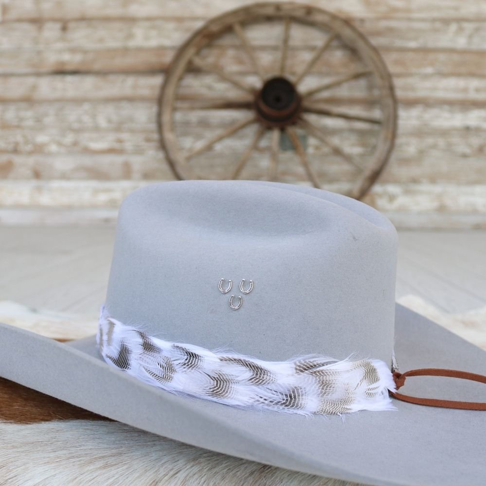 Sterling Silver Horseshoe Hat Pin Trio
