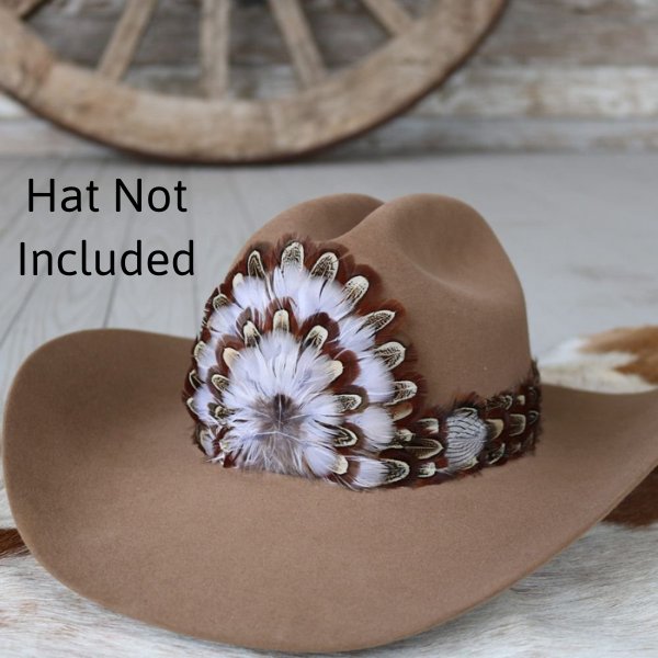 Western Feather Hat Band - Chute