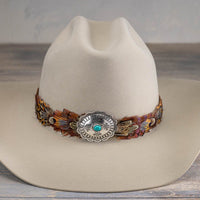 Western Feather Hat Band - Telluride