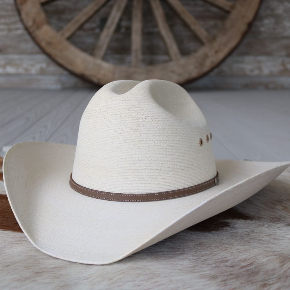 Atwood 7X Palm Leaf Cowboy Hat - Marfa w/ Eyelets