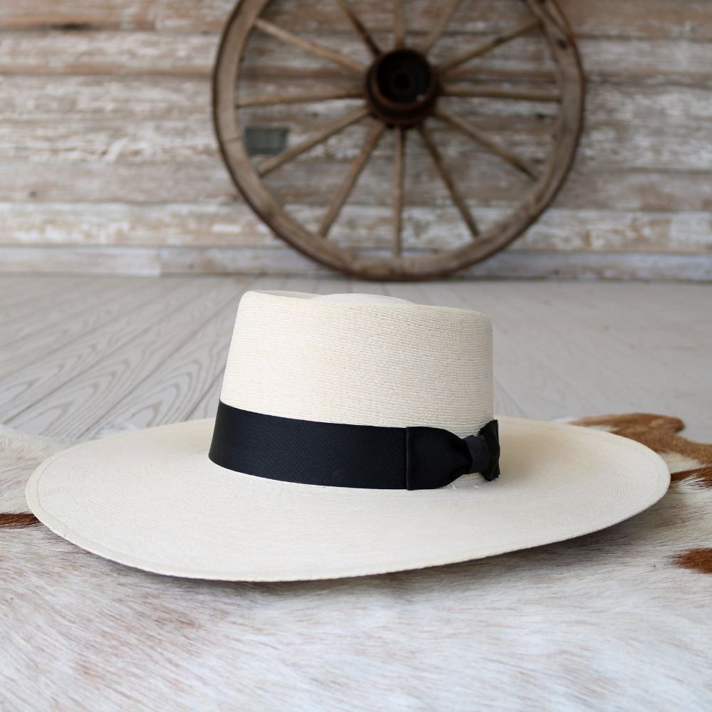 Atwood Palm Leaf Western Hat - Buckaroo Nevada