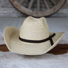 Alamo Infant Baby Palm Leaf Cowboy Hat