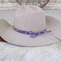 Pink & Purple Leather Hat Band Variety Pack – 4 Pack