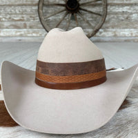 Brown Leather Hat Band Variety Pack – 4 Pack