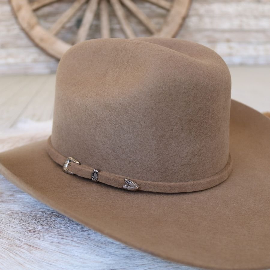 Justin 3X Fawn Wool Cowboy Hat - Dayton