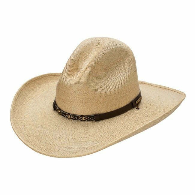 Stetson Gus Palm Leaf Straw Cowboy Hat - Calhoun