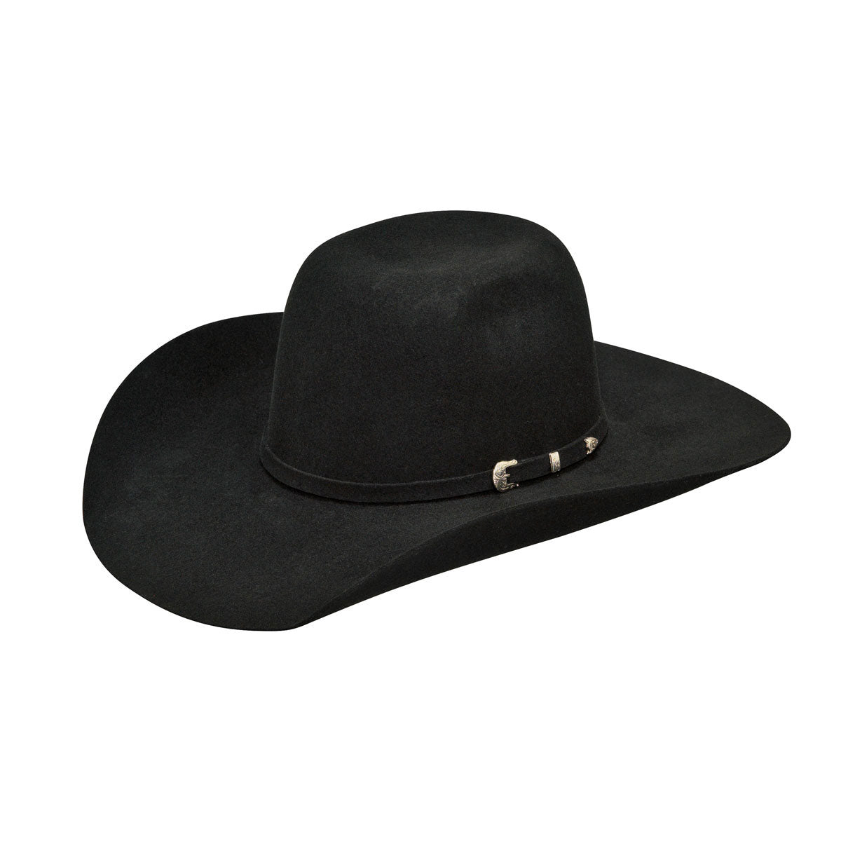 Ariat Youth Wool Black Punchy Cowboy Hat