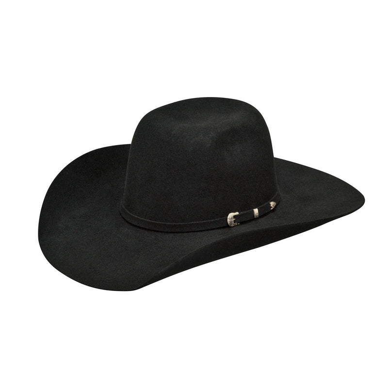 Ariat Youth Wool Black Punchy Cowboy Hat