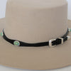 Hat Bands | Leather | Turquoise Stone | Robin