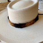 Hat Bands | Western Feather | Amber