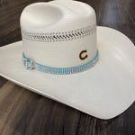 M&F Western Rhinestone Hat Band | Turquoise