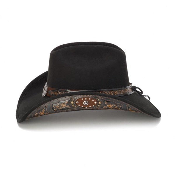 Men's Felt Cowboy Hat | Stampede | Black
