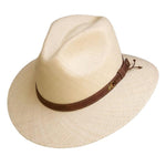 Straw Fedora Hat | Austral | Leather Band | Cody