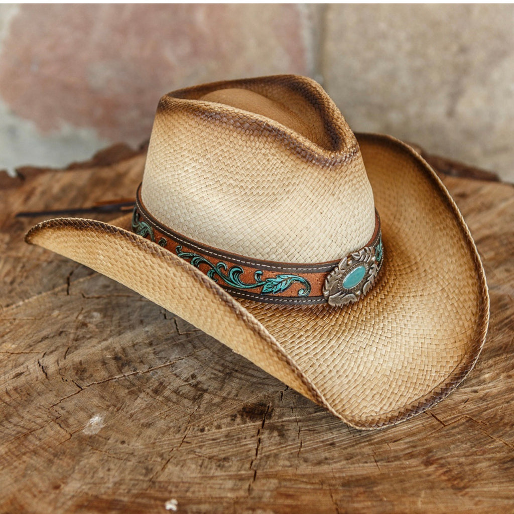 Stampede Women's Western Straw Hat -The Poison Ivy – Willow Lane Hat Co.