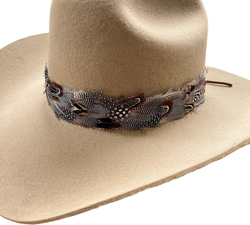 Western Feather Hat band - Spotted Eagle II