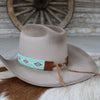 Western Beaded Hat Band - Paloma