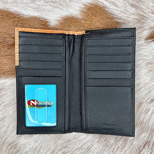 Nocona Cowboy Prayer Leather Wallet