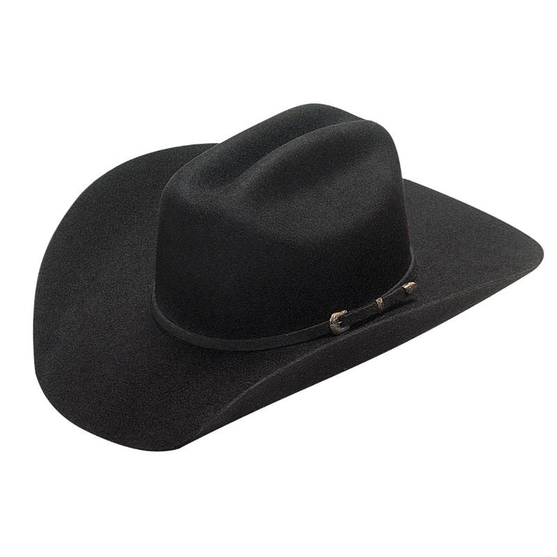 Twister Men's Felt Black Cowboy Hat size 8