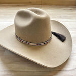 Western Horsehair Tapestry Hat Band - Caballo