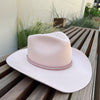 Stetson Powder Pink Woodrow Hat