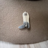 Peyote Bird Sterling Silver Boot Pin