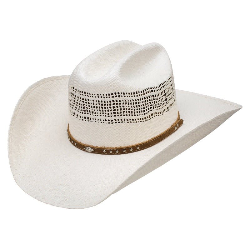 Resistol Vented Straw Cowboy Hat - Travis