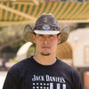 Men's Straw Cowboy Hat | Stampede | Chain Band