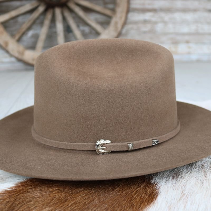 Serratelli 4X Fur Felt Pecan Fedora Hat – Willow Lane Hat Co display picture 3
