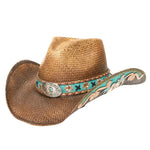 Stampede Women's Straw Cowboy Hat - The Janie