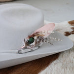 Feather Hat Accent - Showgirl
