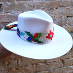 Fringe Western Scarf Hat Band - CrossStitch