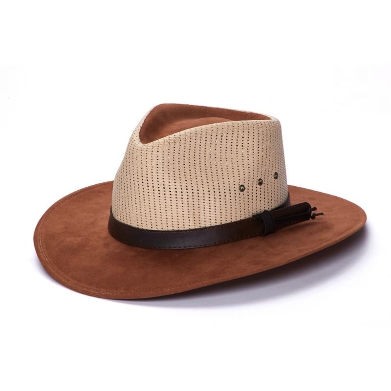 Stampede Suede Fedora Explorer Hat