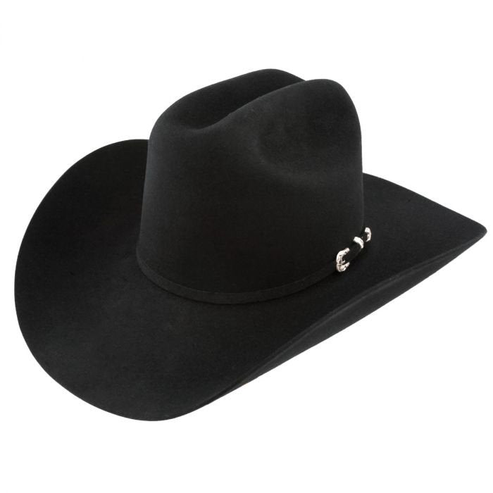 Stetson 5X Lariat Black Felt Cowboy Hat