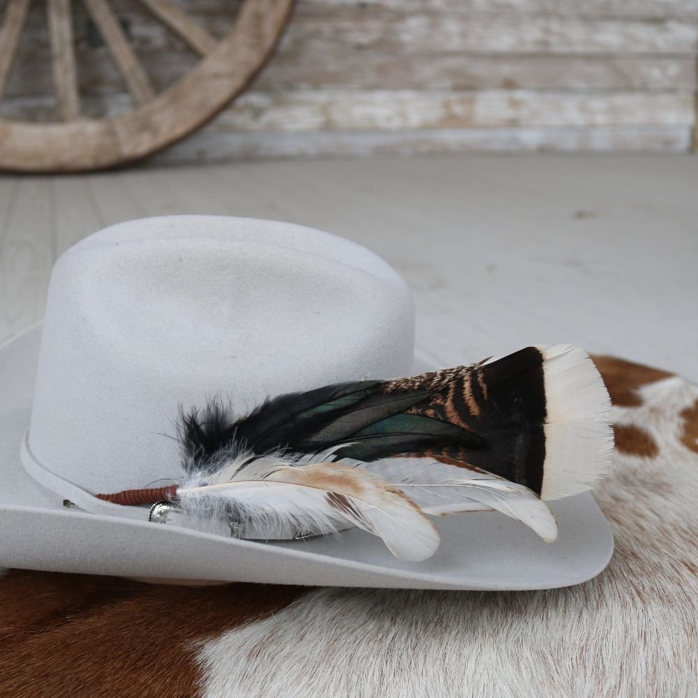 Feather Hat Accent - Chiseler – Willow Lane Hat Co.