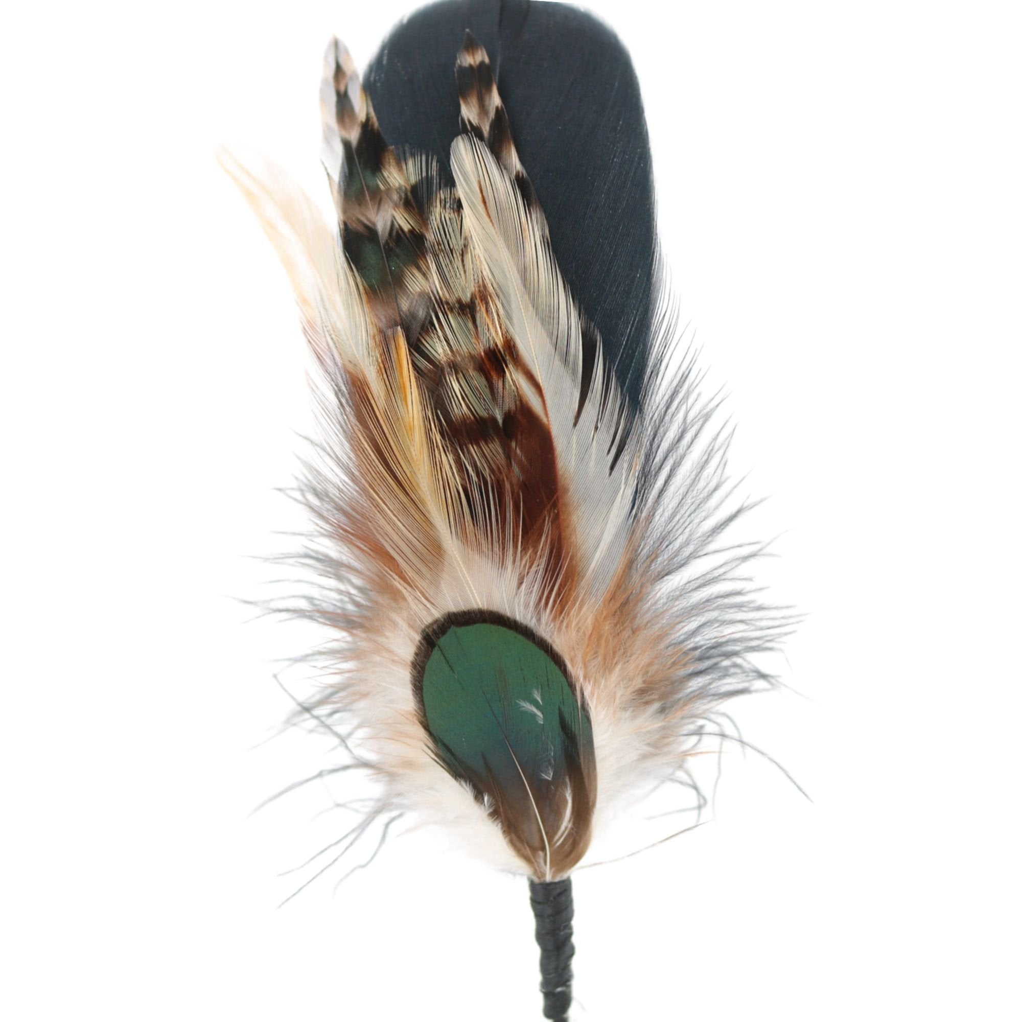 Feather Hat Accent - Kaweah – Willow Lane Hat Co.