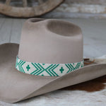 Western Beaded Hat Band - Oasis