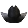 Justin Black Straw Cowboy Hat - 20X Cutter