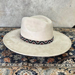 Western Beaded Hat Band - Chevron